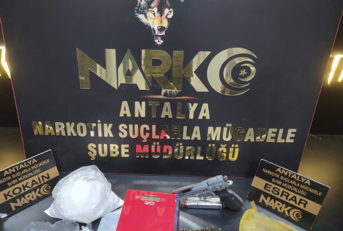 Antalya’da Uyuşturucu Operasyonu!