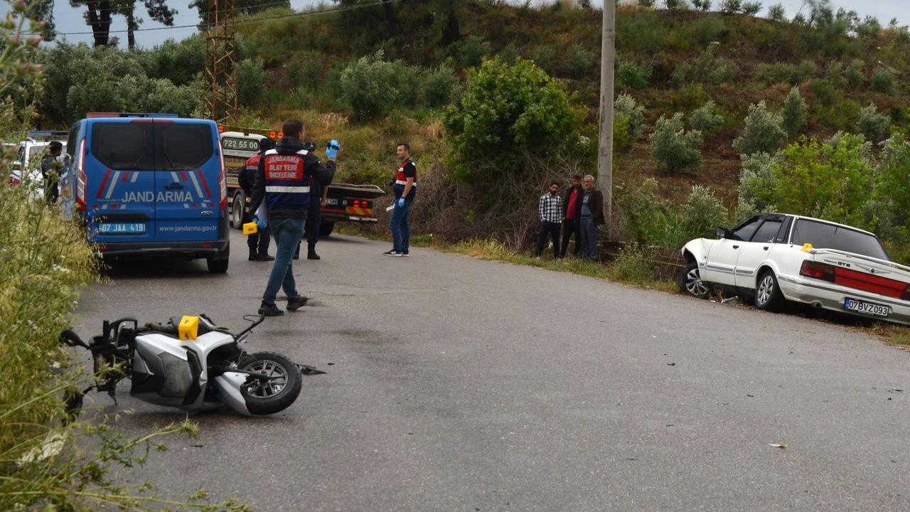 Serik’te Feci Kaza: Motosiklet Sürücüsü Hayatını Kaybetti