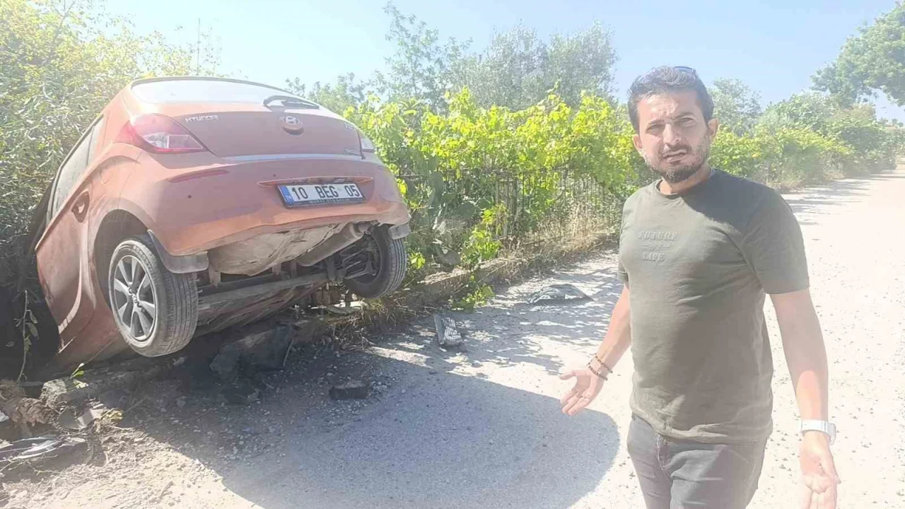 Viraj Kabusu: Aynı Bahçeye Yarım Saat Arayla İki Araç Uçtu