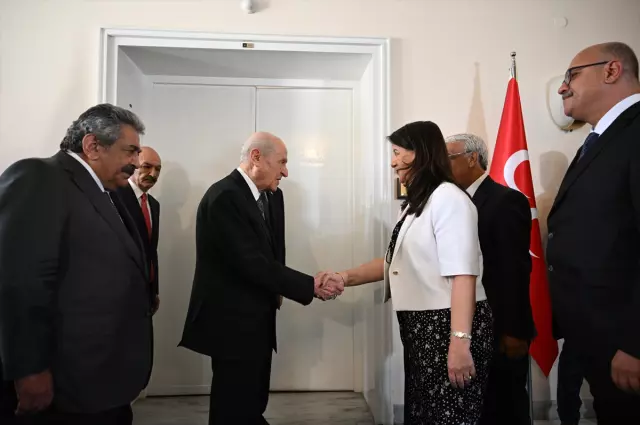 DEM Parti Heyeti, Bahçeli ile Görüştü: “Sürece Dair Olumlu Görüşlerini Dinledik”