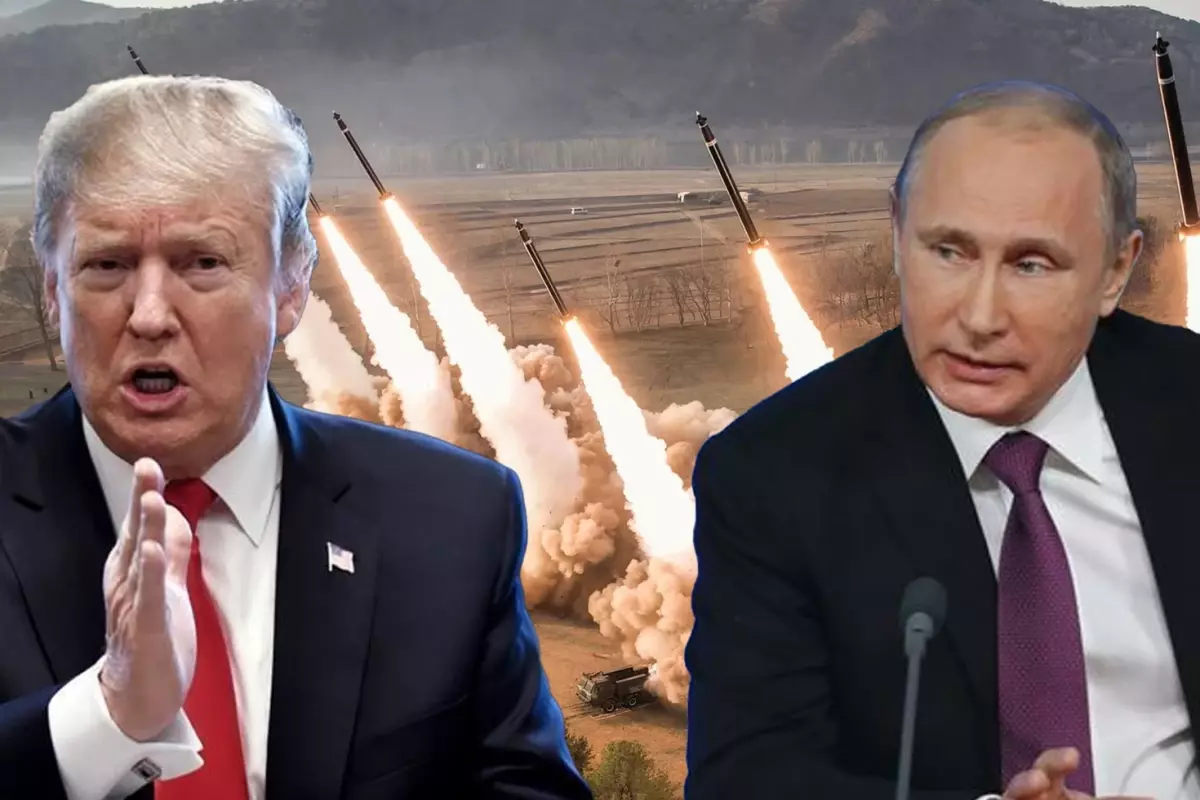 Trump’tan Putin’e Şok Tehdit: “Moskova’yı Yerle Bir Edene Kadar Bombalarım”