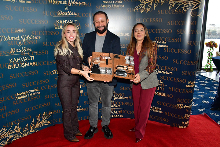 Mehmet Yıldırım ve dostları “Nossa Costa”da buluştu