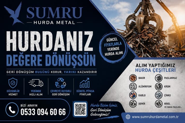 Sumru Hurda Metal ile Esenyalı ve Ferhatpaşa Bölgesinde Profesyonel Hurdacılık Hizmeti